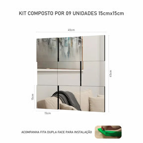 Liverpool Checkered Mirror