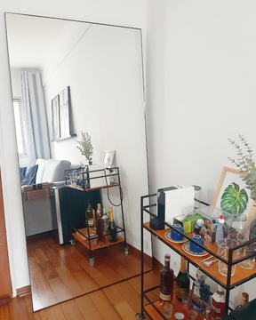 Light Floor Mirror 1.82x0.90 m