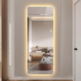 Illuminated Rectangular Mirror with LED - 50x160cm