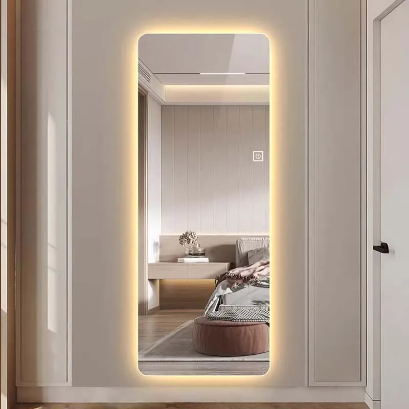 Illuminated Rectangular Mirror with LED - 50x160cm