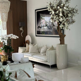 White Magnolia Tree in Pot St. Tropez Bright Beige