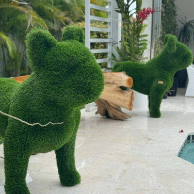 French Bulldog – Animal Shape Topiary (Artificial)