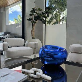 Bonsai Trail in Satin Beige Globe 30"