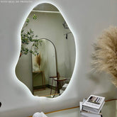 Large Organic Mirror with LED 90x60