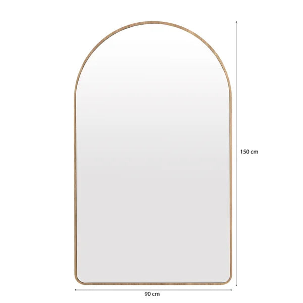 Scand Mirror 150 cm x 90 cm Tauari
