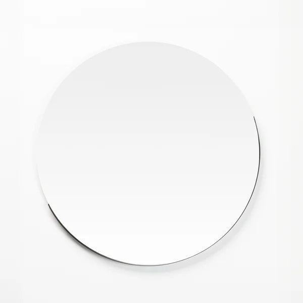 Round Mirror Giro 80 cm Black