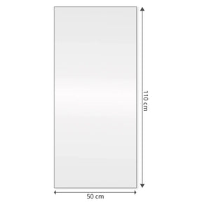 Slim Rectangular Mirror 50x110cm